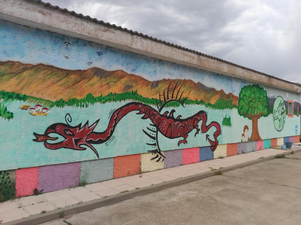 Hostel El Refugio Del Dragon Arcones Exterior foto